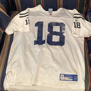 NFL Reebok Peyton Manning #18 Indianapolis Colts Jersey Youth Large XL
